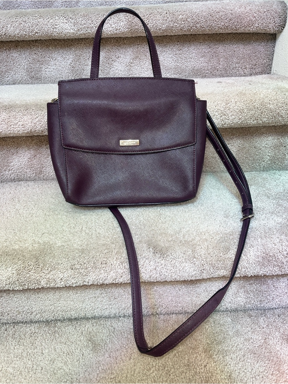 Kate Spade Purple Crossbody Bag